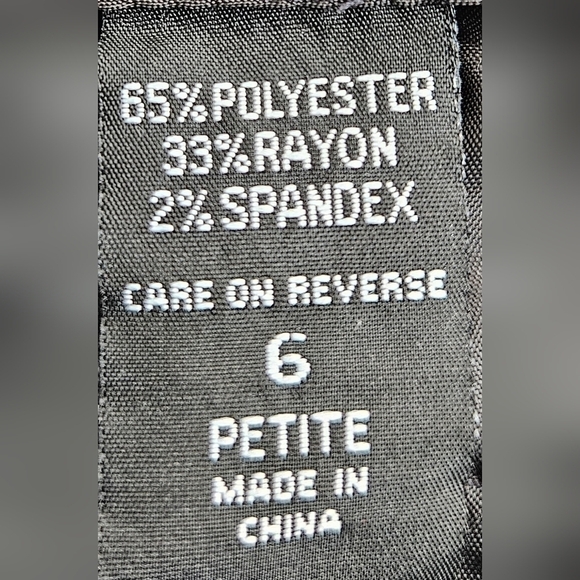 NEW YORK & CO FLARE LEG PANTS SZ 6 PETITE GRAY - Picture 7 of 8